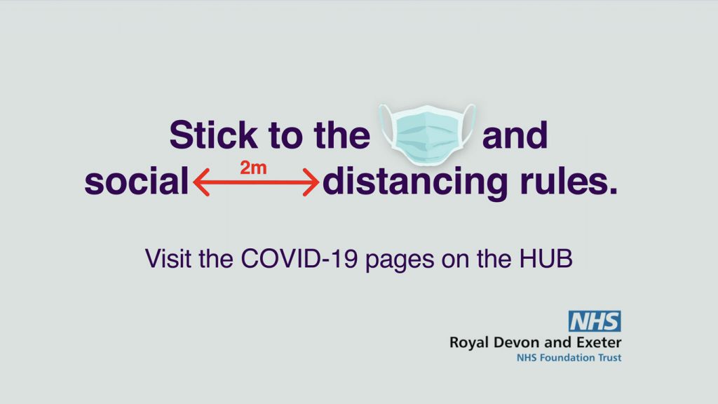 NHS covid 19 animation stick to the rules