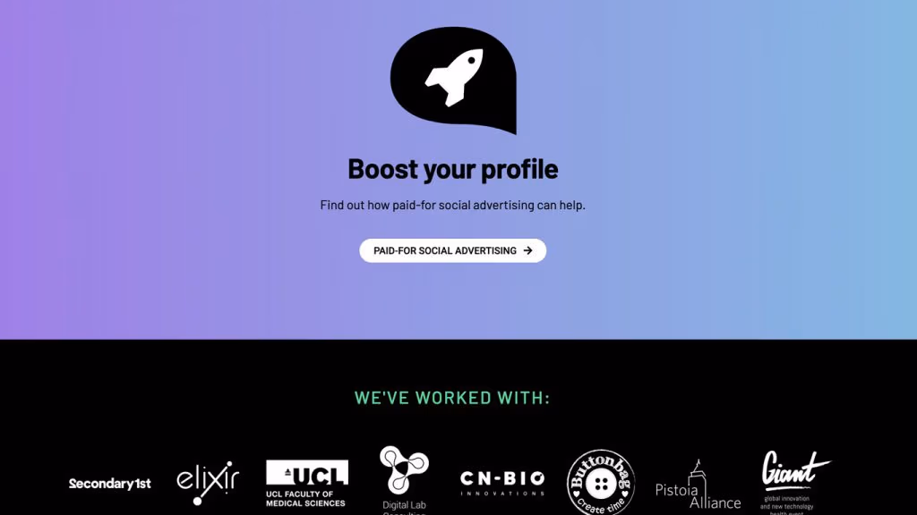 Social Elements boost your profile