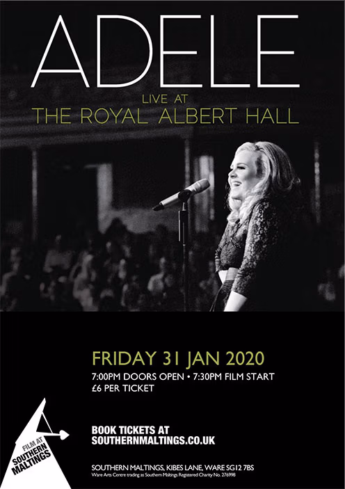 Southern Maltings poster Adele
