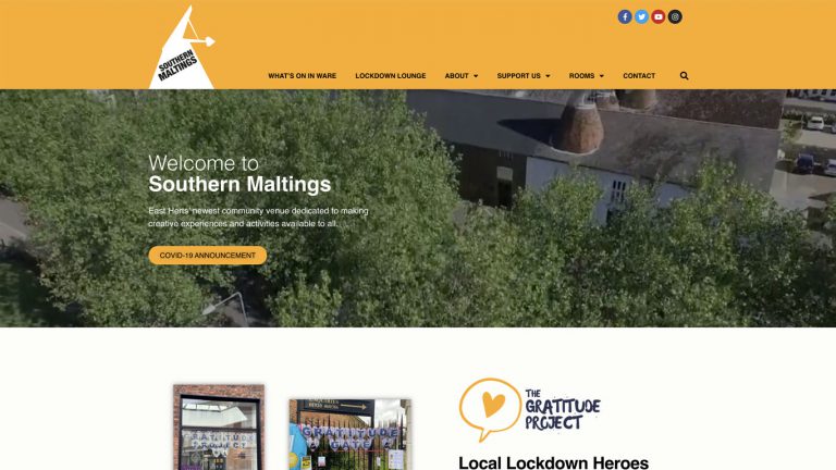 Southern Maltings website home