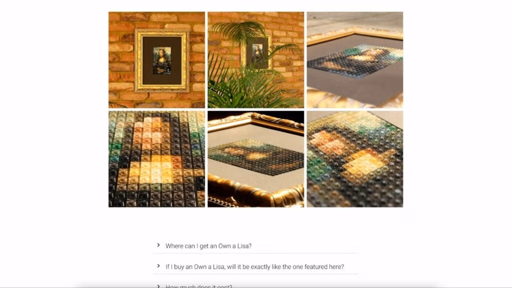 Own A Lisa - Gallery