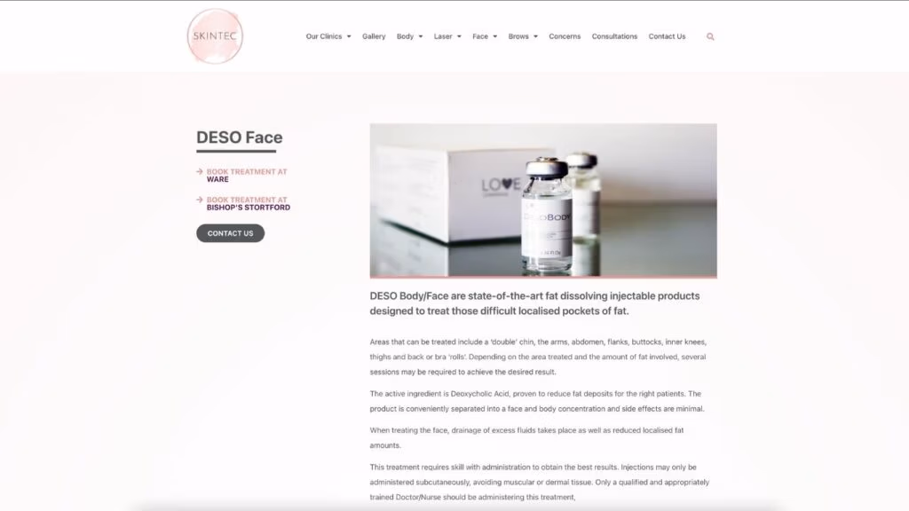 Skintec - Product Info